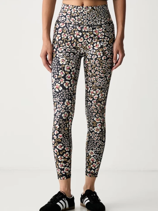 Zdjęcie produktu adidas legginsy sportowe damskie x Farm Rio czarny