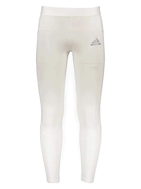 Zdjęcie produktu adidas Legginsy "Techfit" w kolorze białym rozmiar: M