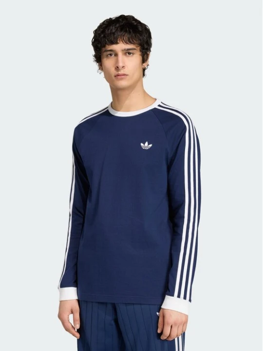 Zdjęcie produktu adidas Longsleeve KT5066 Granatowy Regular Fit