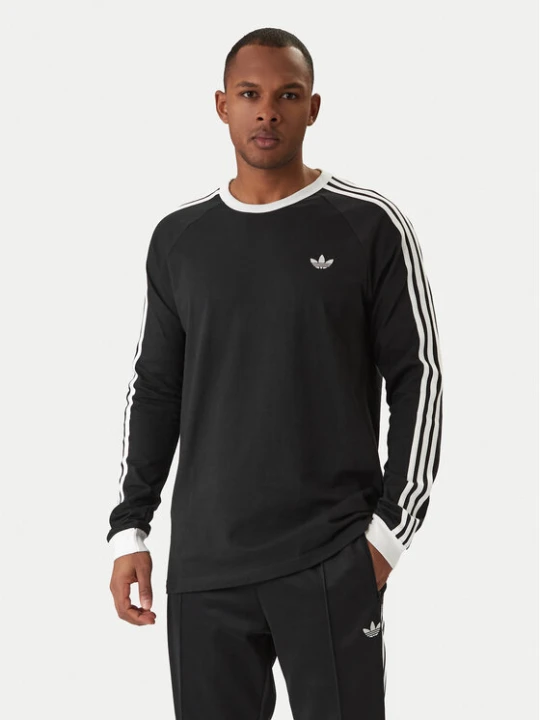 Zdjęcie produktu adidas Longsleeve 3-Stripes KE3546 Czarny Regular Fit