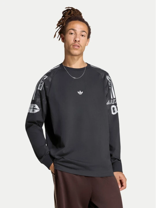 Zdjęcie produktu adidas Longsleeve Adilenium 6 LH3328 Czarny Regular Fit