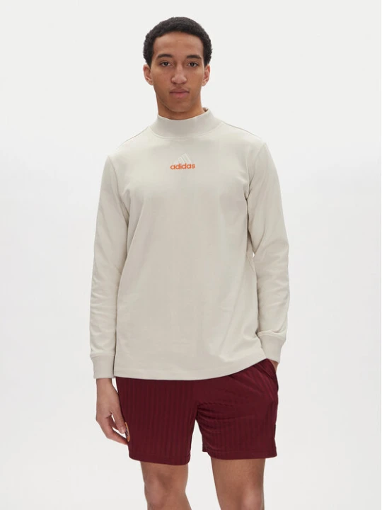 Zdjęcie produktu adidas Longsleeve JD5402 Beżowy Loose Fit