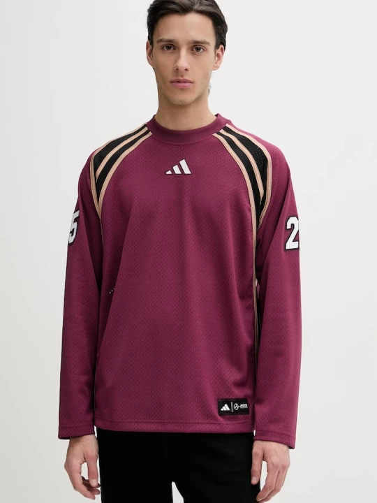 Zdjęcie produktu adidas longsleeve x Mercedes bordowy