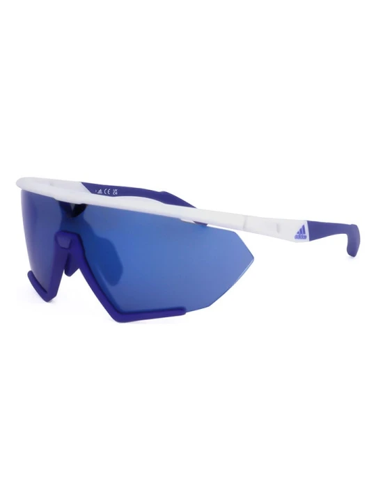 Zdjęcie produktu adidas Męskie okulary przeciwsłoneczne w kolorze biało-niebieskim rozmiar: onesize