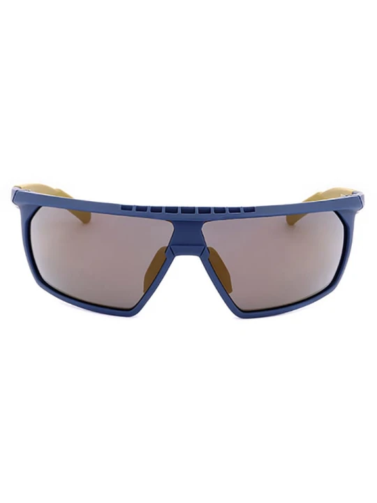 Zdjęcie produktu adidas Męskie okulary przeciwsłoneczne w kolorze granatowo-żółtym rozmiar: 70