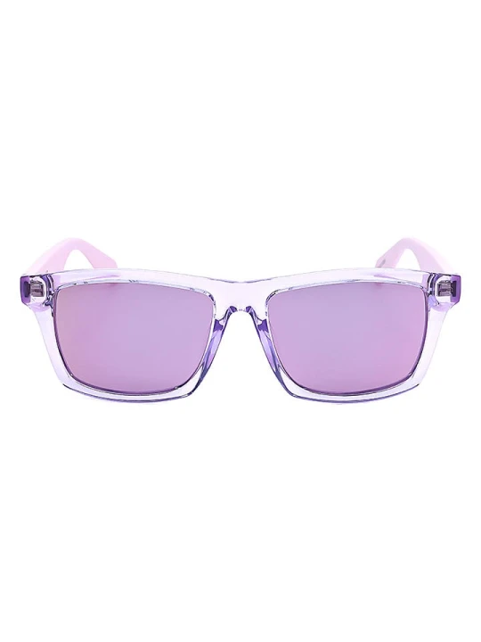 Zdjęcie produktu adidas Okulary przeciwsłoneczne unisex w kolorze fioletowo-jasnoróżowym rozmiar: 54