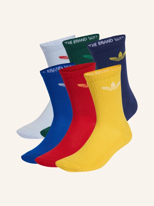 Zdjęcie produktu Adidas Originals 6-Pak Skarpet Crew gelb żółty