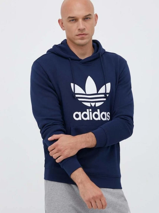 Zdjęcie produktu adidas Originals bluza bawełniana granatowy