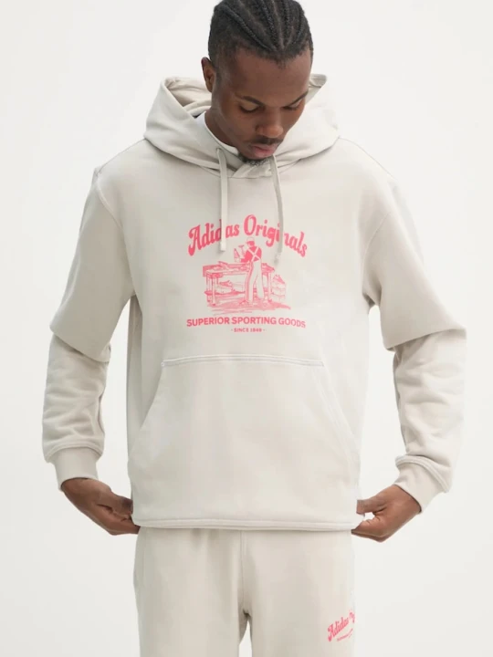 Zdjęcie produktu adidas Originals bluza bawełniana Wabash beżowy
