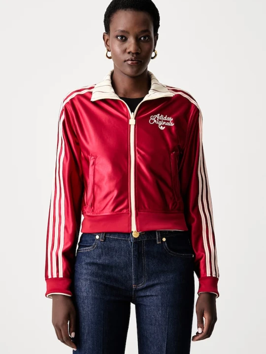 Zdjęcie produktu adidas Originals bluza dwustronna damska Firebird beżowy