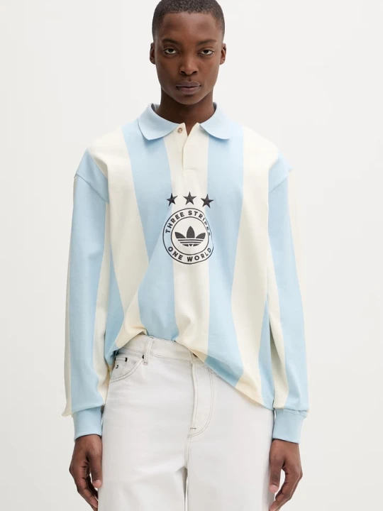Zdjęcie produktu adidas Originals bluza męska bawełniana niebieski