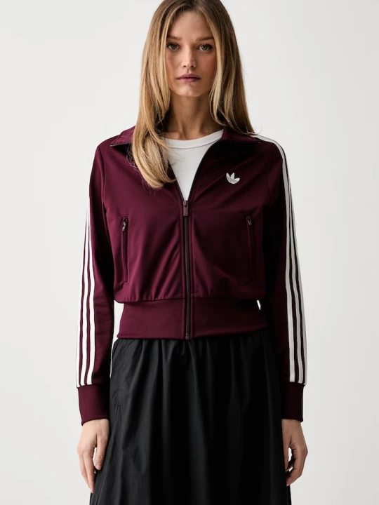 Zdjęcie produktu adidas Originals bluza rozpinana damska bordowy