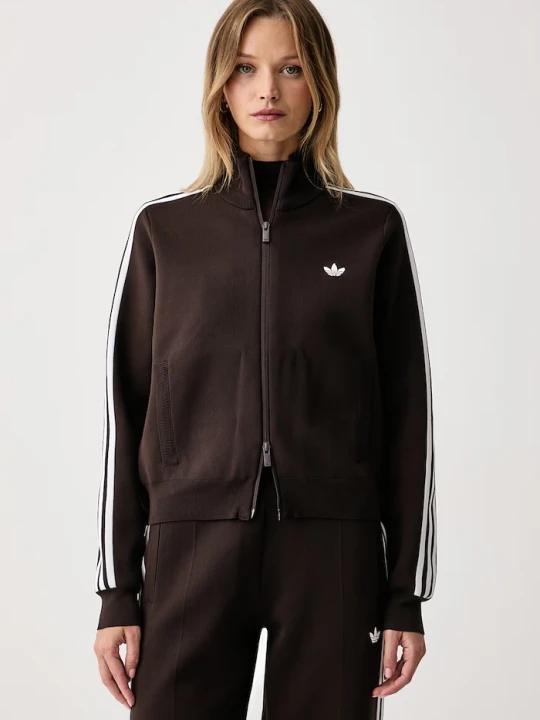 Zdjęcie produktu adidas Originals bluza rozpinana damska Adilenium Season 6 Knit brązowy
