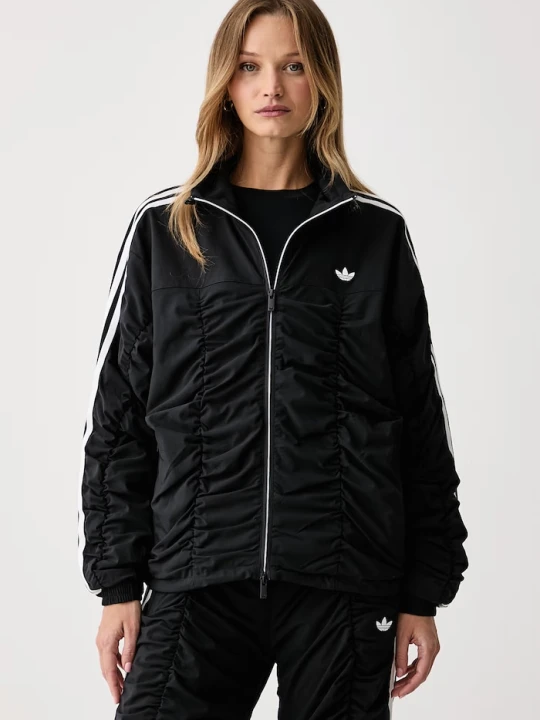 Zdjęcie produktu adidas Originals bluza rozpinana damska Adilenium Season 6 Ruffled czarny