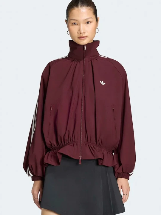 Zdjęcie produktu adidas Originals bluza rozpinana damska Advanced Archive bordowy
