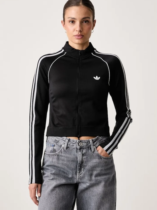 Zdjęcie produktu adidas Originals bluza rozpinana damska Essentials Seamless czarny