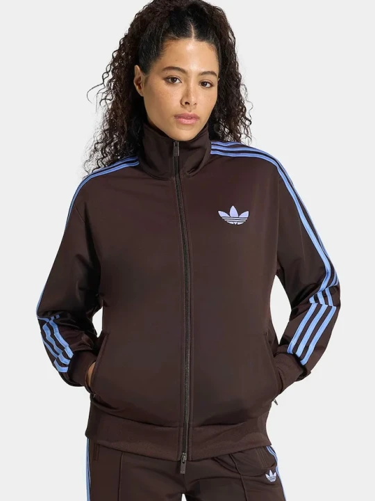 Zdjęcie produktu adidas Originals bluza rozpinana damska Firebird brązowy