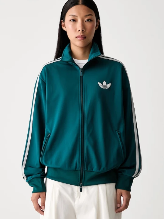 Zdjęcie produktu adidas Originals bluza rozpinana damska Firebird turkusowy