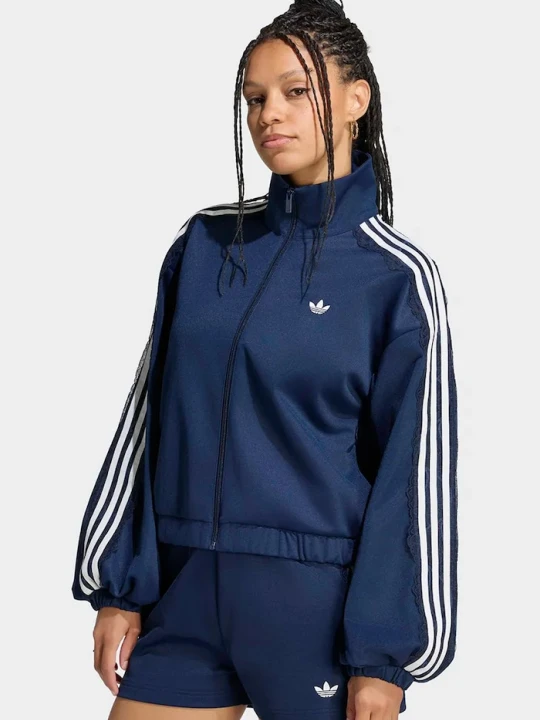 Zdjęcie produktu adidas Originals bluza rozpinana damska Lace Injection granatowy