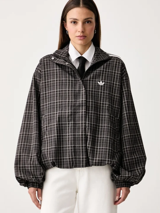 Zdjęcie produktu adidas Originals bluza rozpinana damska z wiskozą Advanced Archive brązowy