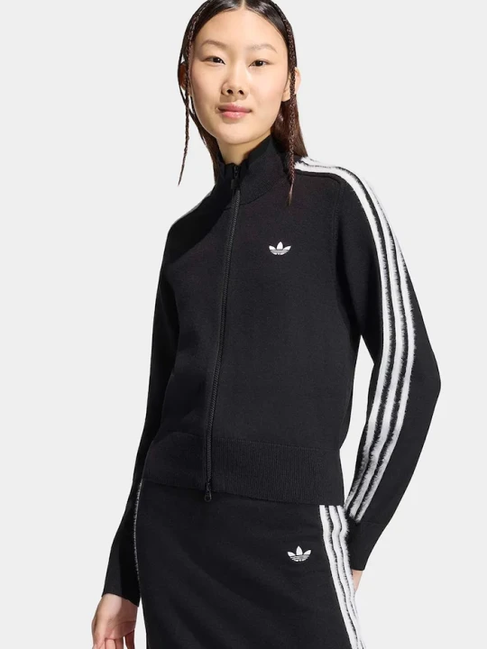 Zdjęcie produktu adidas Originals bluza rozpinana damska z wiskozą Firebird czarny