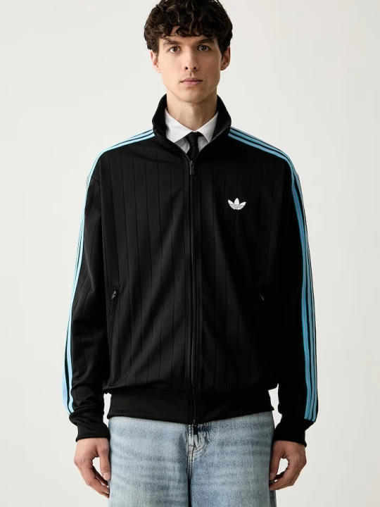 Zdjęcie produktu adidas Originals bluza rozpinana Firebird Drop Needle czarny