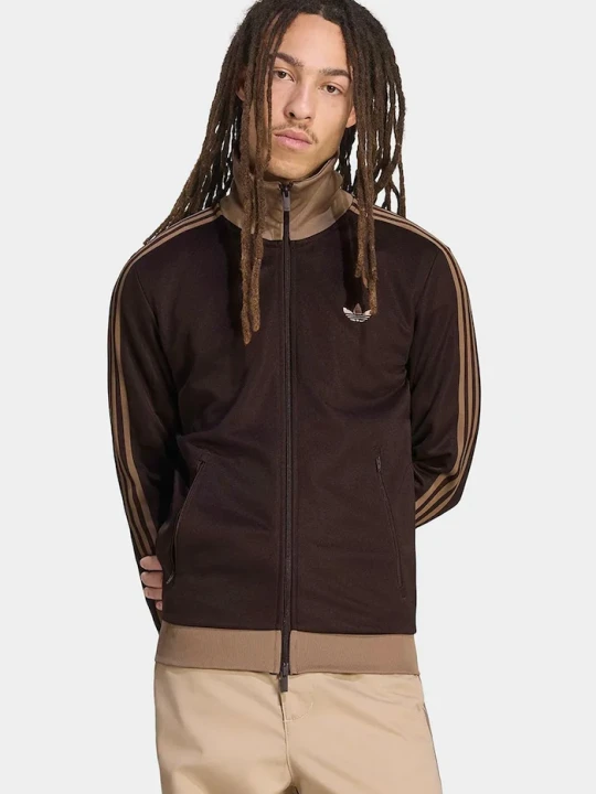 Zdjęcie produktu adidas Originals bluza rozpinana męska Beckenbauer brązowy