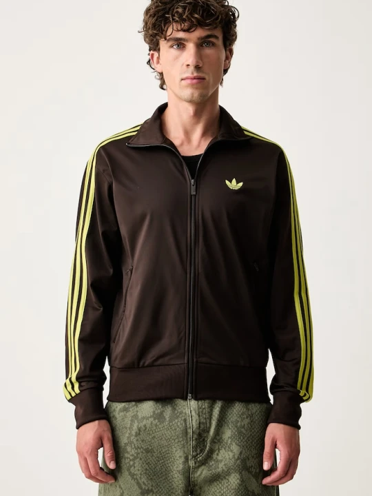 Zdjęcie produktu adidas Originals bluza rozpinana męska Firebird brązowy