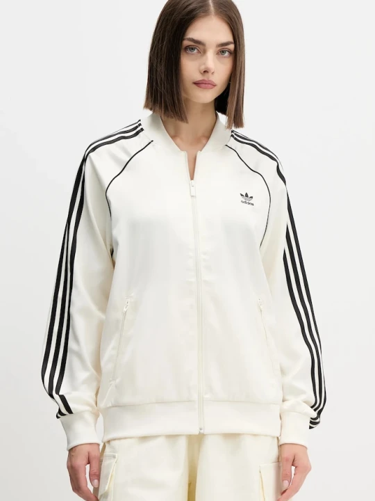 Zdjęcie produktu adidas Originals bluza Sst Satin Tt beżowy