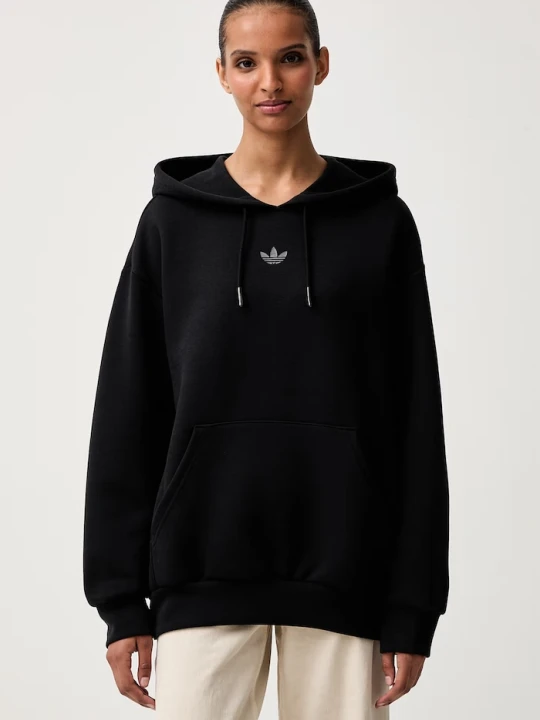 Zdjęcie produktu adidas Originals bluza z kapturem damska z bawełną Spacer czarny
