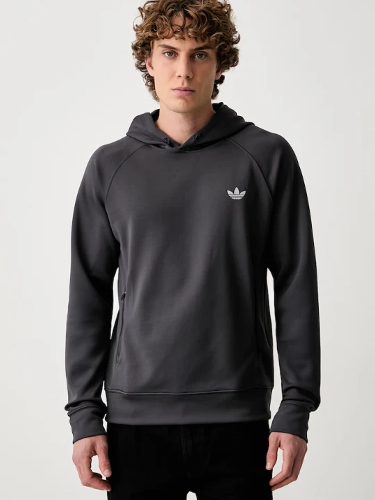 Zdjęcie produktu adidas Originals bluza z kapturem męska Trefoil Essentials Spacer szary