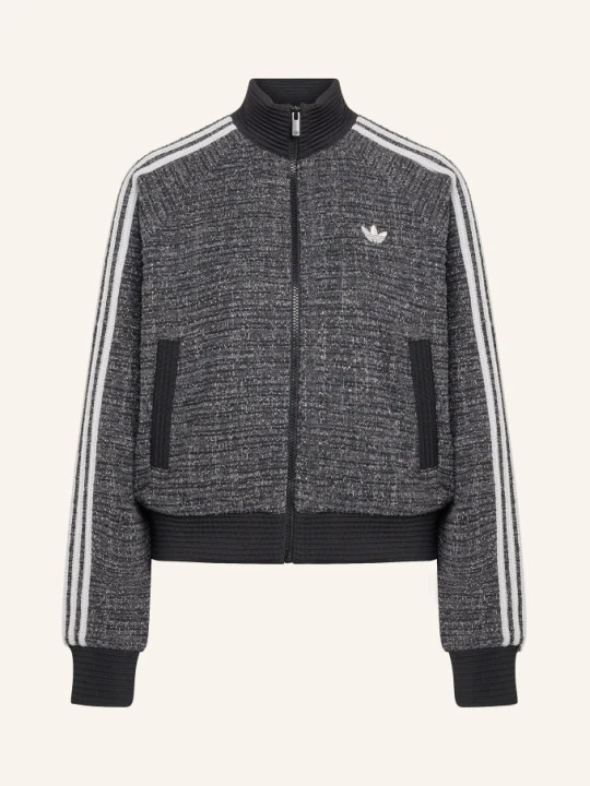 Zdjęcie produktu Adidas Originals Bomberka Typu Bluzon Z Tkaniny Bouclé Bouclé Vintage schwarz