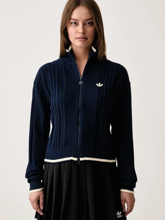 Zdjęcie produktu adidas Originals Cable Knit Firebird kardigan damski