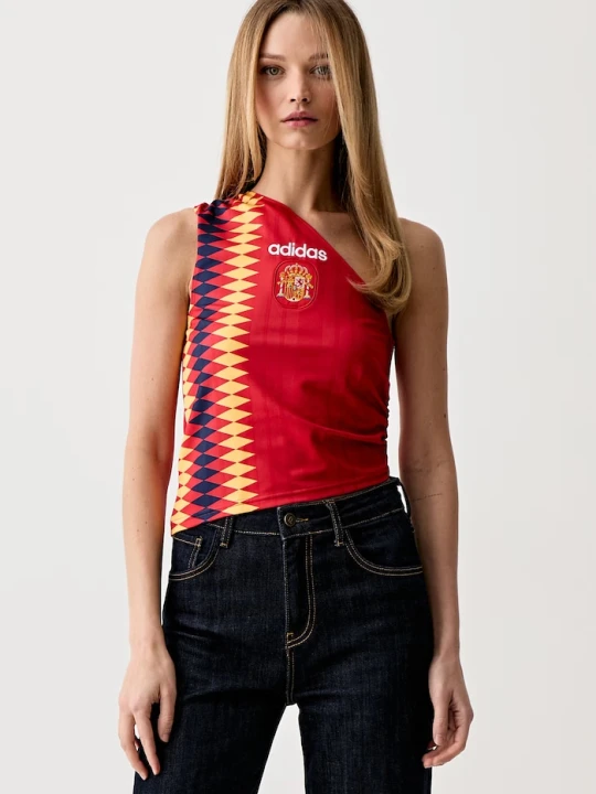 Zdjęcie produktu adidas Originals crop top damski czerwony
