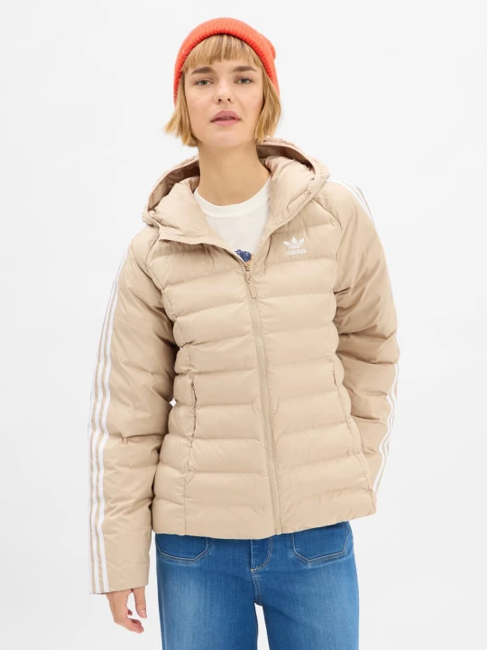 Zdjęcie produktu adidas Originals kurtka pikowana - Slim Kobiety beżowy