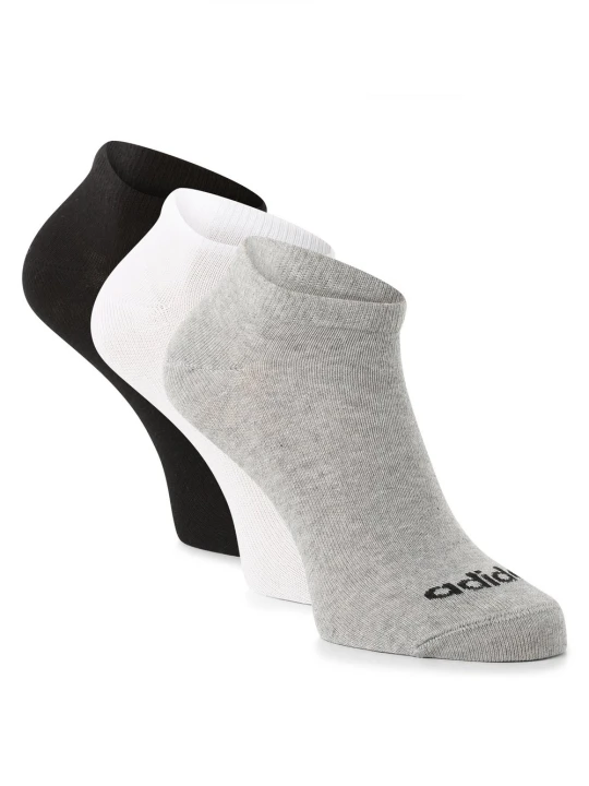 Zdjęcie produktu adidas Sportswear skarpety do obuwia sportowego pakowane po 3 szt. Kobiety Bawełna szary | czarny | biały