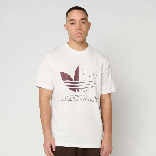 Zdjęcie produktu Dualtone Trefoil Tee adidas Originals biały