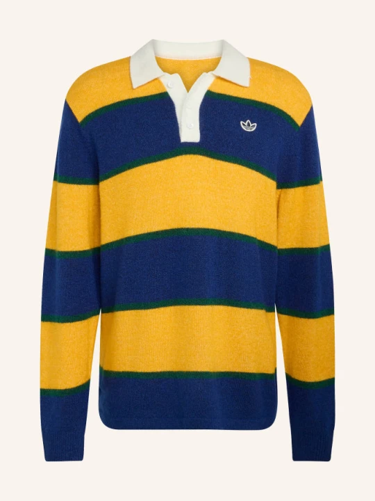 Zdjęcie produktu Adidas Originals Dzianinowa Koszulka W Stylu Rugby blau