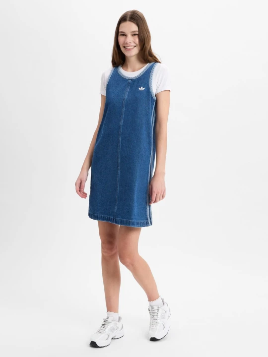 Zdjęcie produktu adidas Originals Dżinsowa sukienka Kobiety Bawełna niebieski