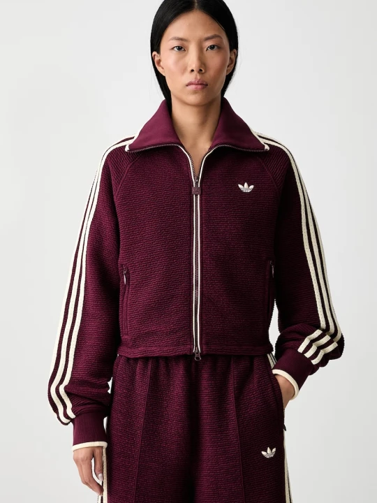 Zdjęcie produktu adidas Originals Firebird bluza rozpinana z bawełną damska