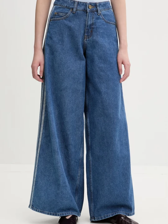 Zdjęcie produktu adidas Originals Firebird jeansy wide leg damskie