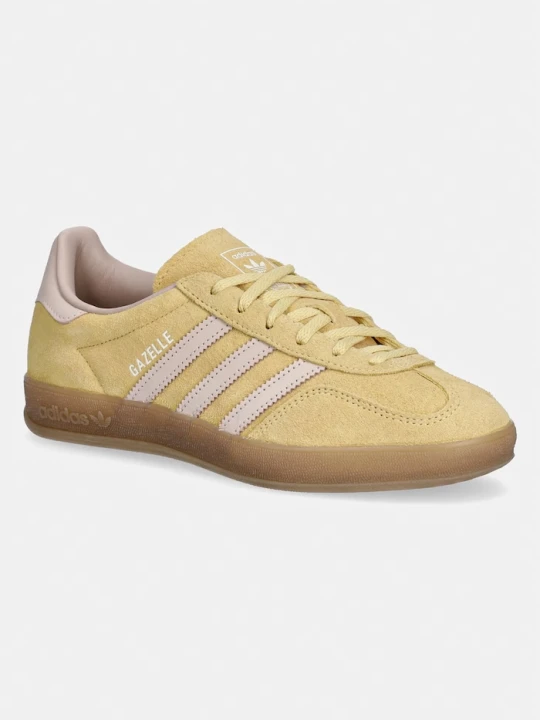 Zdjęcie produktu adidas Originals Gazelle Indoor sneakersy damskie zamszowe żółty