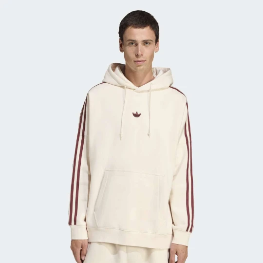 Zdjęcie produktu Graphic Fleece Loose Hoodie adidas Originals beż