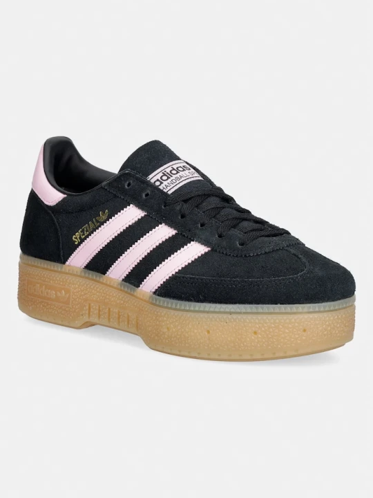 Zdjęcie produktu adidas Originals Handball Spezial Bold sneakersy damskie zamszowe czarny