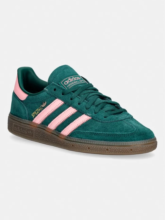 Zdjęcie produktu adidas Originals Handball Spezial sneakersy damskie zamszowe zielony