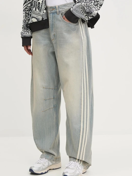 Zdjęcie produktu adidas Originals jeansy bawełniane DENIM BN PANT niebieski