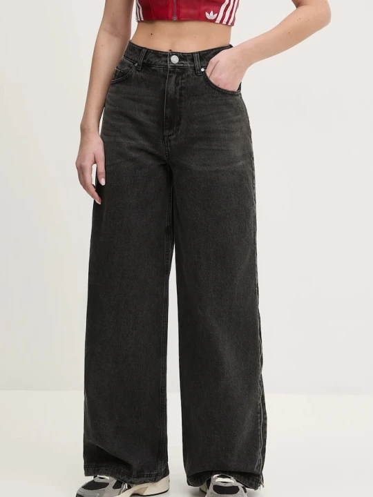 Zdjęcie produktu adidas Originals jeansy DENIM ZIP PANT czarny