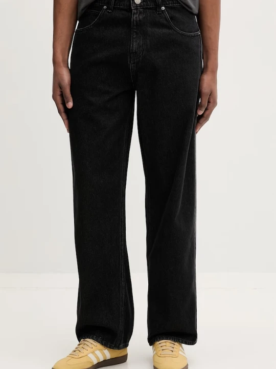Zdjęcie produktu adidas Originals jeansy regular męskie Firebird czarny