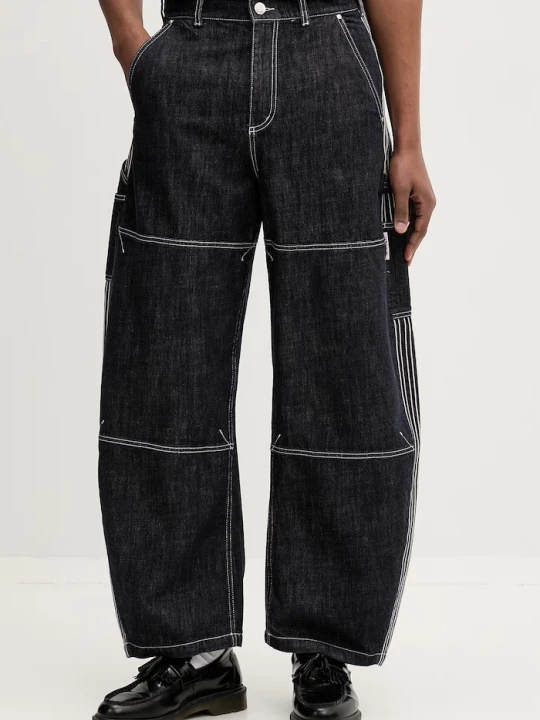 Zdjęcie produktu adidas Originals jeansy relaxed fit męskie granatowy