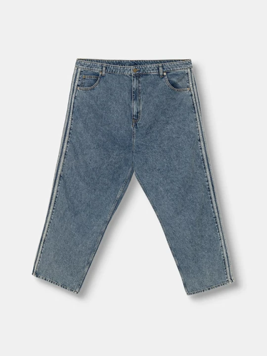 Zdjęcie produktu adidas Originals jeansy straight męskie Firebird niebieski